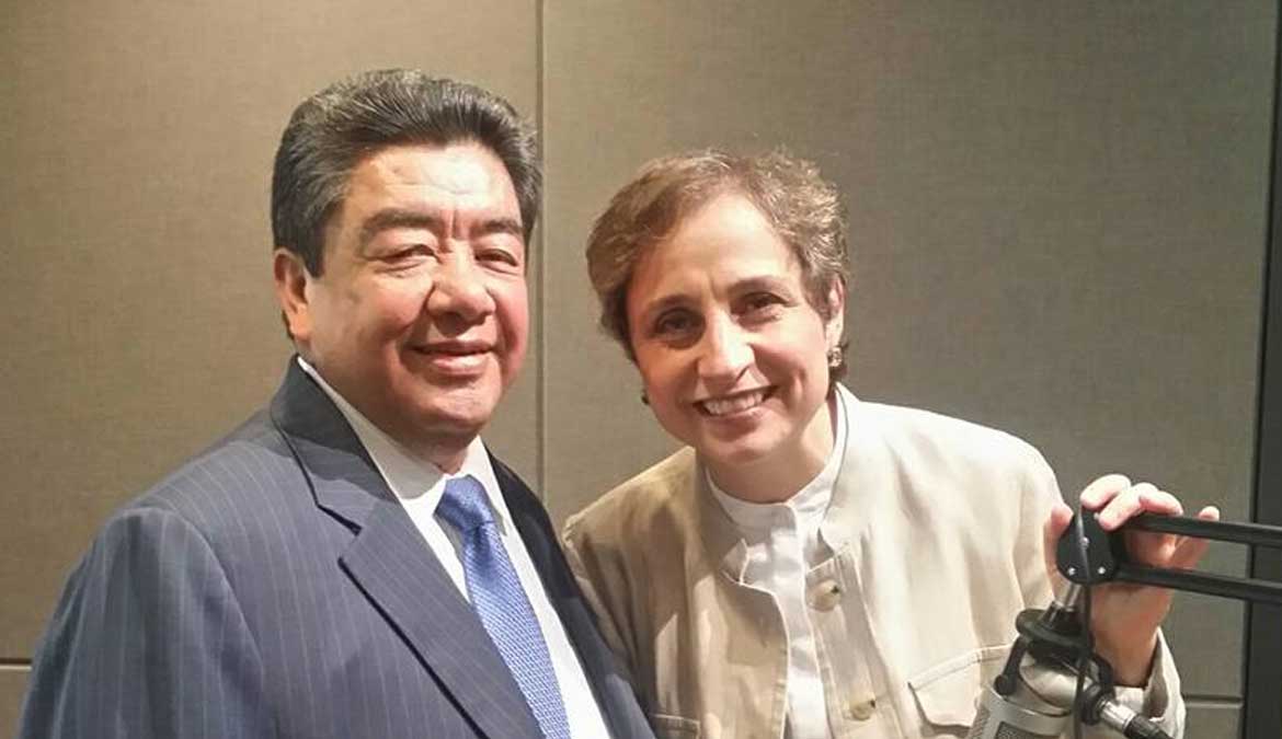 Entrevista de Don Jaime Lucero con Carmen Aristegui